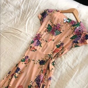 & Other Stories floral maxi dress